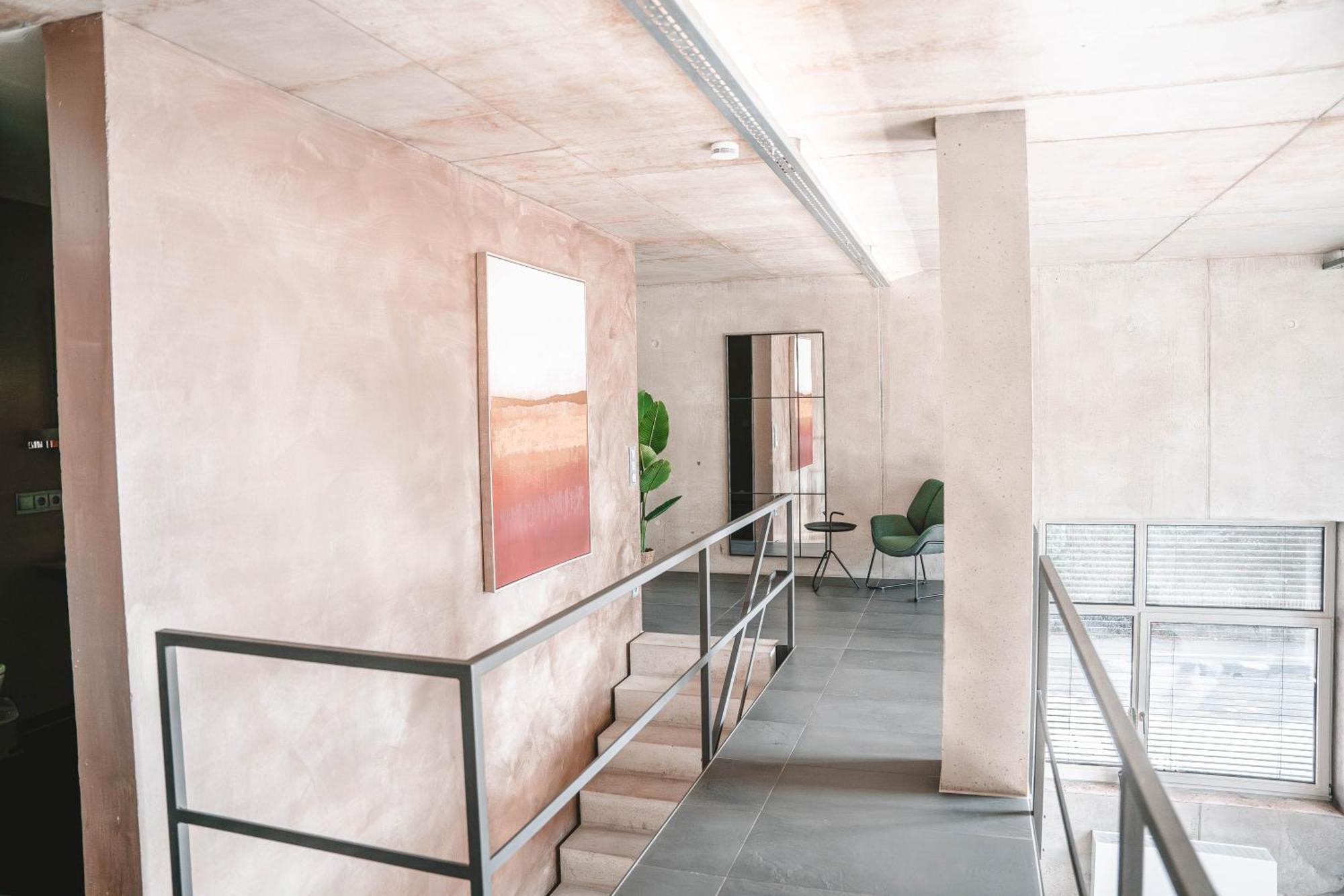 شقة Sunset Club - Loft - 155 M2 Sichtbeton - Zentral ميمنغن المظهر الخارجي الصورة
