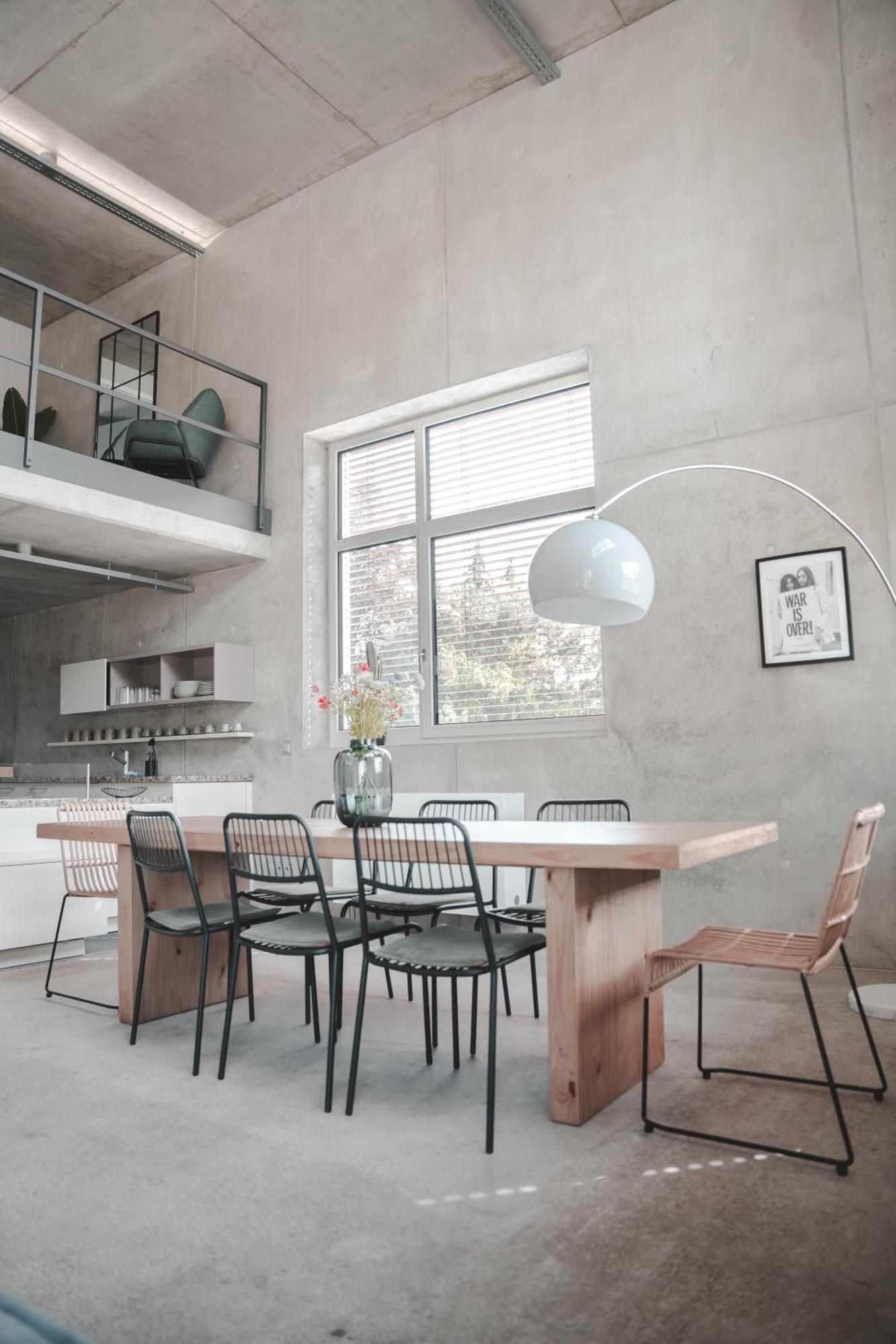 شقة Sunset Club - Loft - 155 M2 Sichtbeton - Zentral ميمنغن المظهر الخارجي الصورة